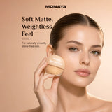Sheer Loose Powder  – Ultra-Fine Lightweight Setting Powder, Natural Soft-Matte Finish, Oil Control, Vegan & Cruelty-Free - LP003