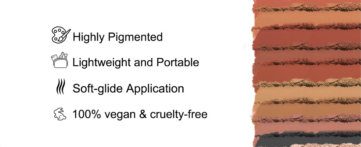 Monaya Pure Color Eyeshadow Palette, 20 Shades, OSL-Y001