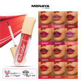 Monaya Candy Wrap Rich Color Lip Gloss, 12 Shades, OSL-G009