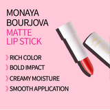 Monaya Velvet Cream Lipstick, Hydrating & Long-lasting,12 Shades,OSL-L011