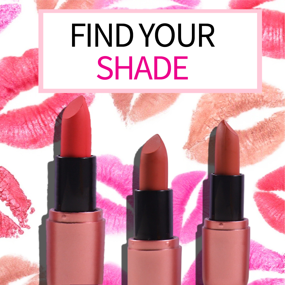 Monaya Velvet Touch Matte Lipstick, OSL-L007, 6 Shades