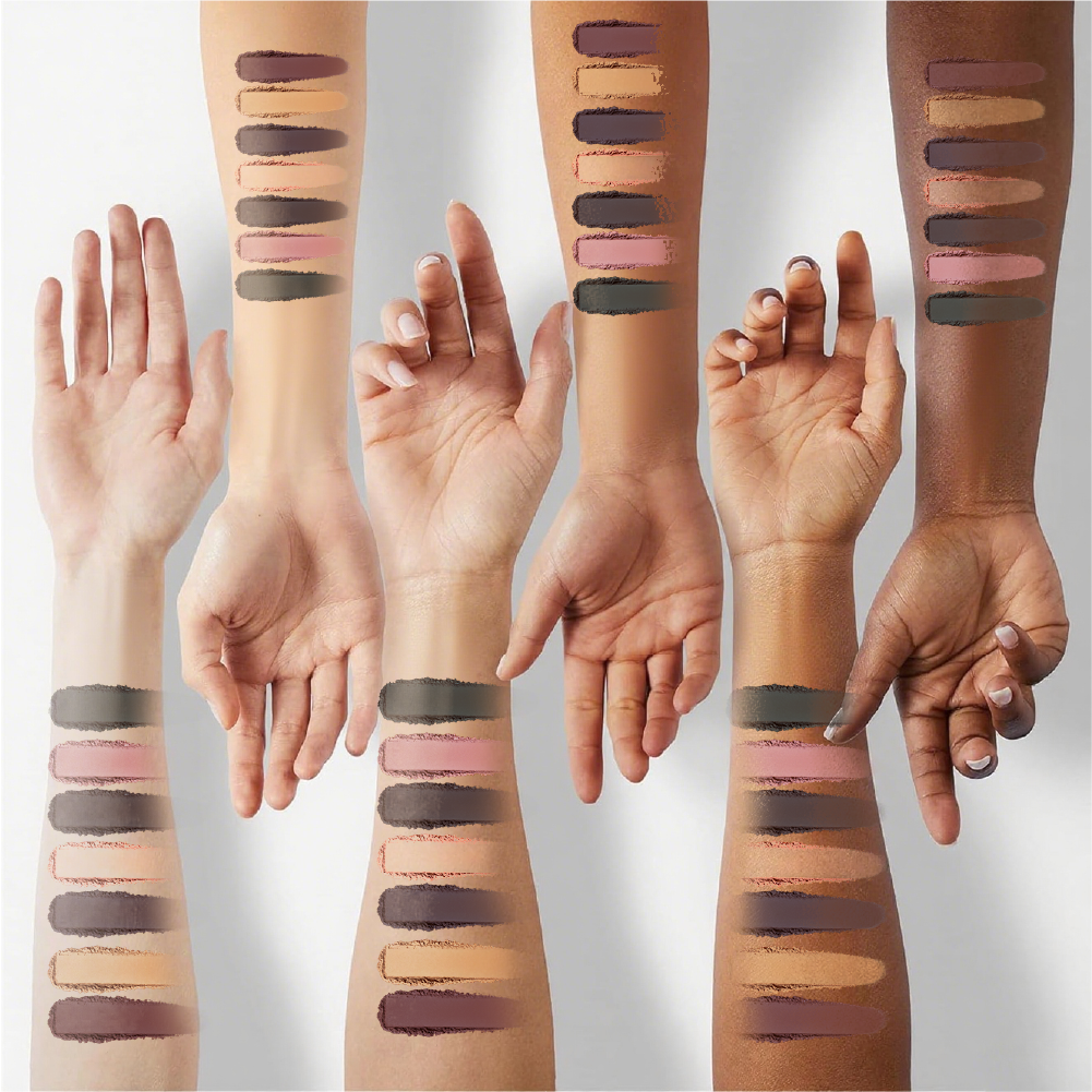 Monaya Bourjova Color Luxe Eyeshadow Set, 14 Shades, OSL-Y015