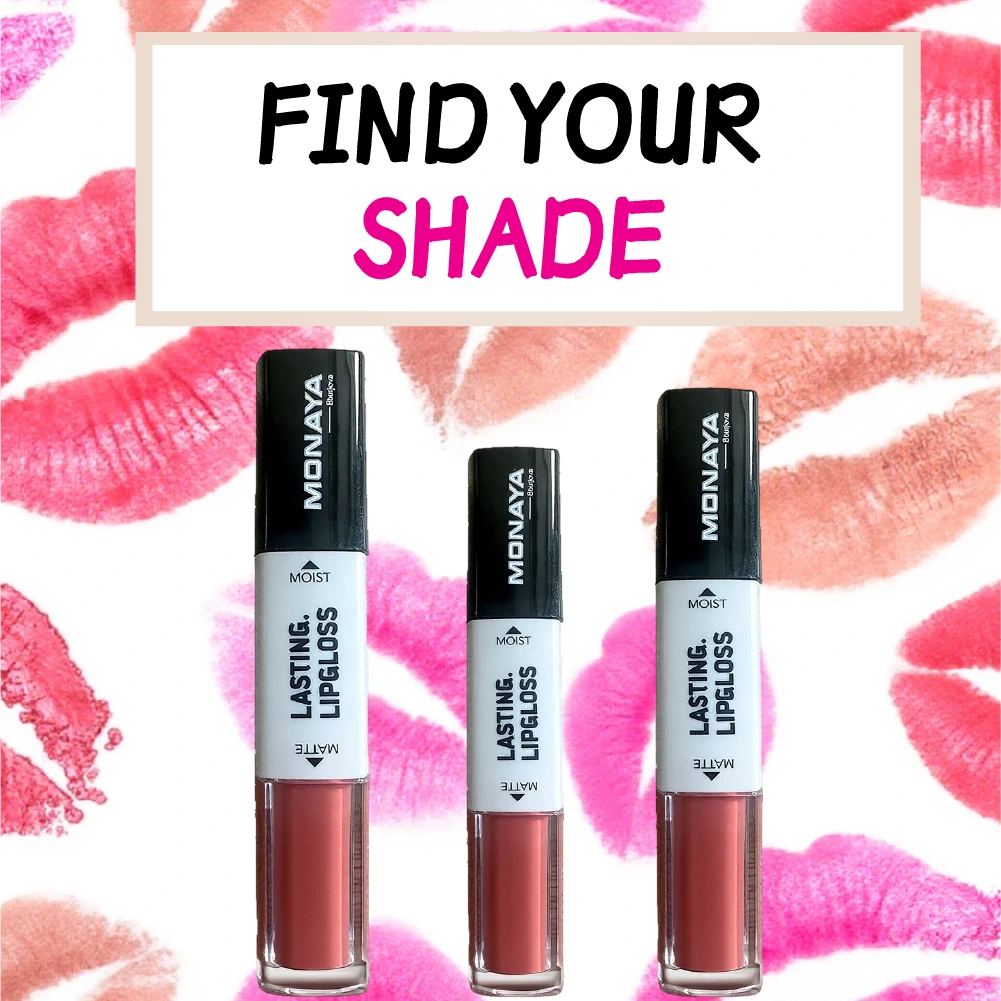 Velvet Touch Matte & Moist Lip Gloss, 12 Shades - G005