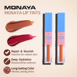 Monaya Velvet Touch Matte Lip Gloss, 12 Shades, OSL-G010