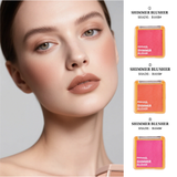 Monaya Radiant Glow Shimmer Blush,6 Radiant Shades,OSL-B002