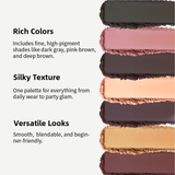 Monaya Purer Eyeshadow Palette, 12 Colors, OSL-Y003