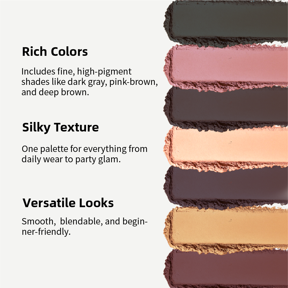 Monaya Bourjova Color Luxe Eyeshadow Set, 14 Shades, OSL-Y015