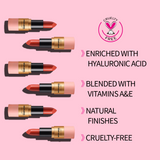 Monaya Soft Touch Lipstick, Creamy Formula, 6 Shades, OSL-L008