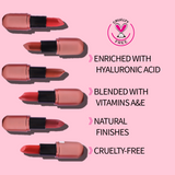 Monaya Velvet Touch Matte Lipstick, OSL-L007, 6 Shades