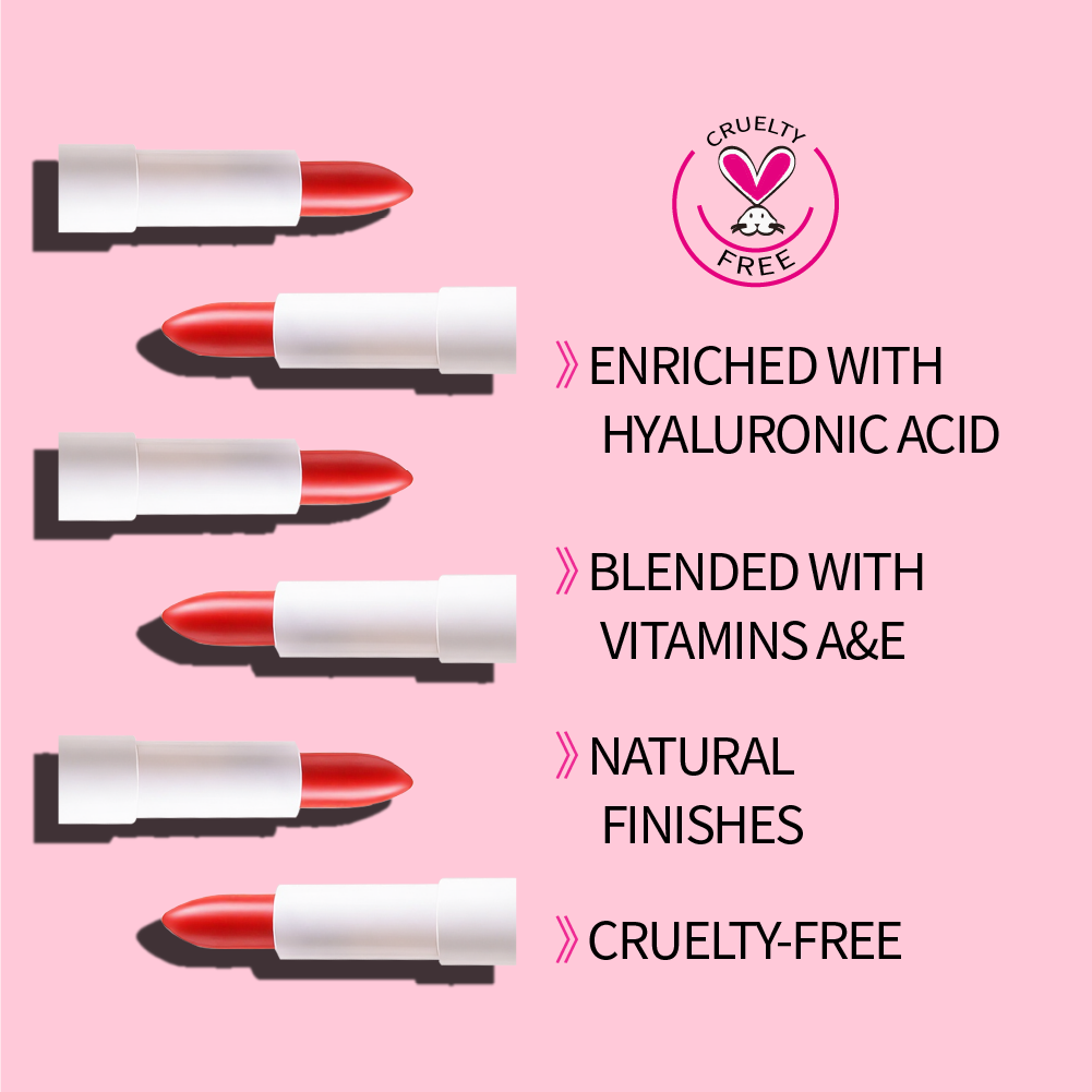 Monaya Velvet Cream Lipstick, Hydrating & Long-lasting,12 Shades,OSL-L011