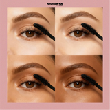 Monaya M015 Velvet Volume Length Mascara – Waterproof, Long-Lasting, Smudge-Proof, Lightweight & Defining Formula for Natural Lash Lift