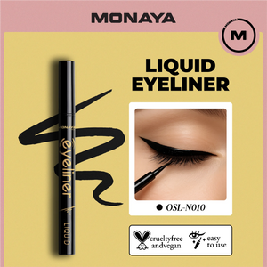 Liquid Eyeliner – Waterproof, Smudge-Proof, Long-Lasting Eyeliner - N010