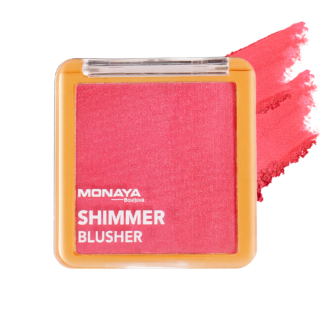 Monaya Radiant Glow Shimmer Blush,6 Radiant Shades,OSL-B002