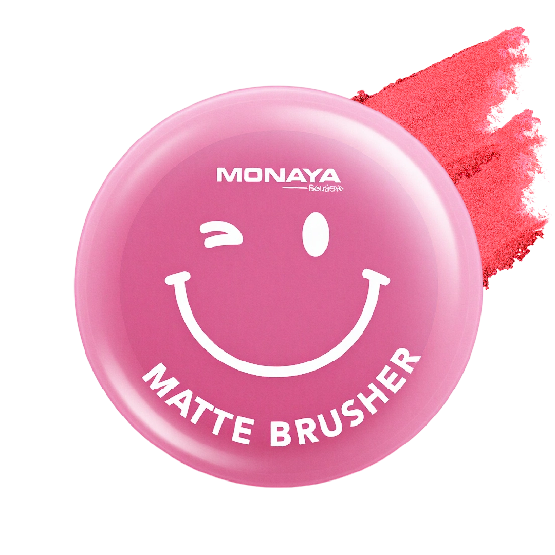 Velvet Touch Matte Blush, Long-Lasting, Soft & Buildable, 6 Shades - B003