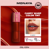 Monaya G014 Rich Color Lip Tint – Long-Lasting, Lightweight, Smudge-Proof, Moisturizing Lip Stain, Lip Care, Cruelty-Free Makeup