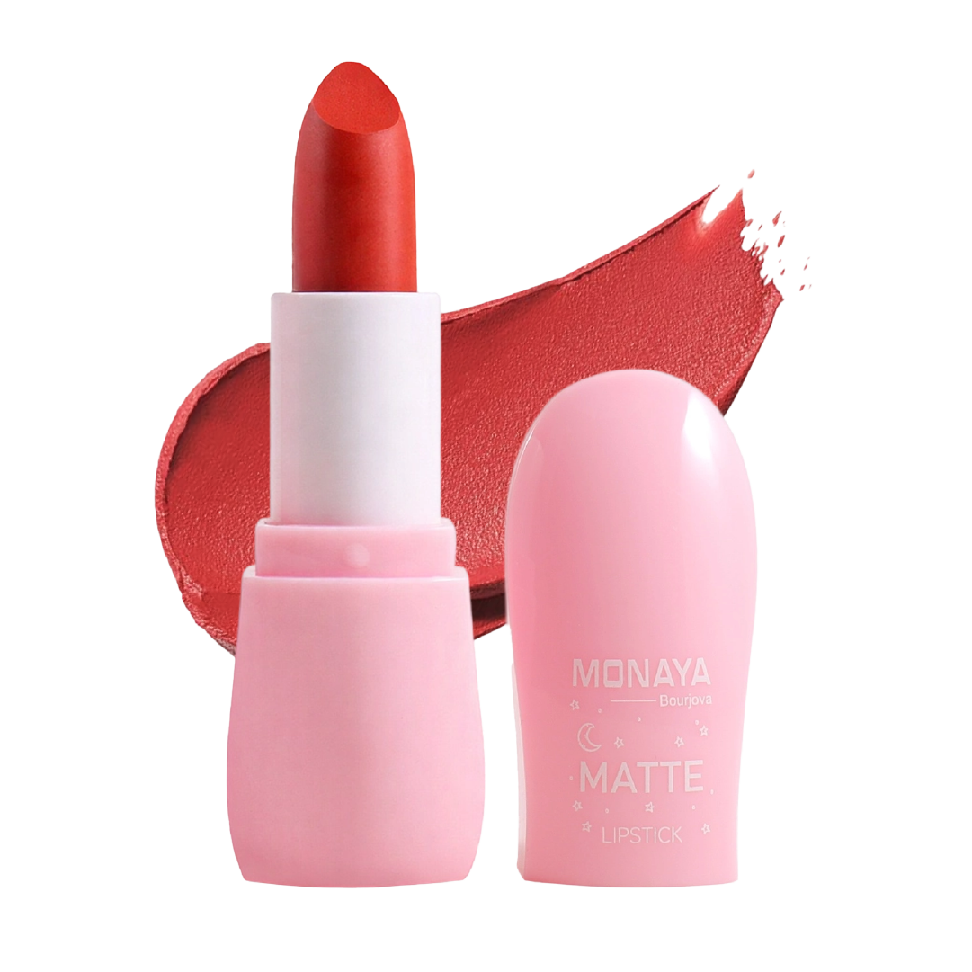 Monaya Bourjova Matte Lipstick, 12 Shades, OSL-L013