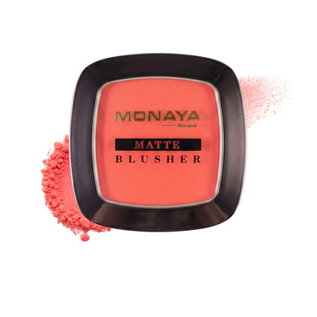 Matte Blusher – Powder Blush, Soft Matte Finish, Buildable Natural Color, Lightweight Long-Lasting Formula, Vegan & Cruelty-Free - B001A