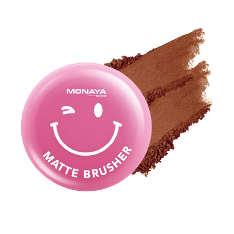 Monaya Velvet Touch Matte Blush,6 Shades,OSL-B003