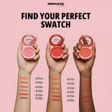 Matte Blush–Soft Matte Finish, Buildable Natural Color, Silky Easy-to-Blend, Long-Lasting - B005