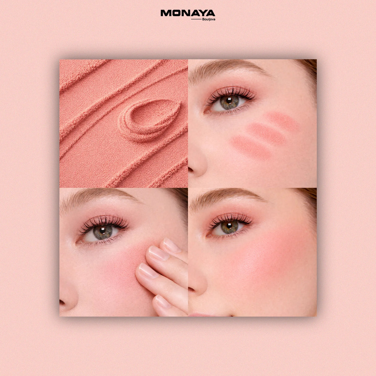 Matte Blush–Soft Matte Finish, Buildable Natural Color, Silky Easy-to-Blend, Long-Lasting - B005