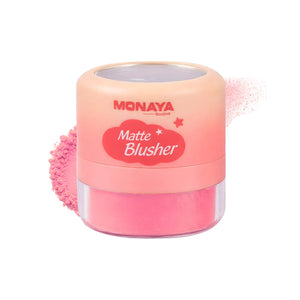 Matte Loose Blusher  – Finely Milled Powder Blush, Buildable Natural Color, Lightweight Long-Lasting Finish, Vegan & Cruelty-Free - B006