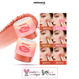 Matte Loose Blusher  – Finely Milled Powder Blush, Buildable Natural Color, Lightweight Long-Lasting Finish, Vegan & Cruelty-Free - B006