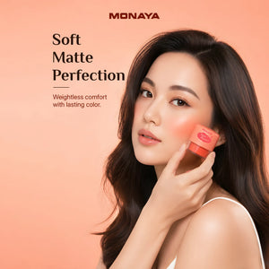 Matte Loose Blusher  – Finely Milled Powder Blush, Buildable Natural Color, Lightweight Long-Lasting Finish, Vegan & Cruelty-Free - B006