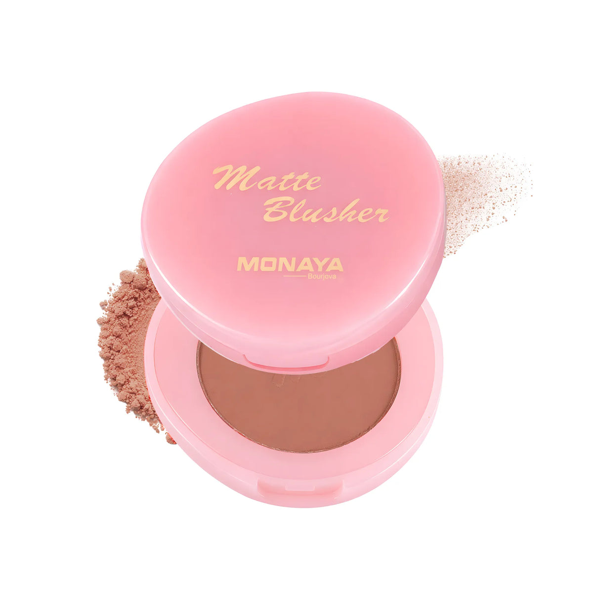 Soft Matte Powder Blush – Natural Matte Finish, Buildable Coverage, Long-Lasting - B007