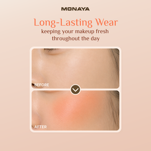 Matte Blusher Makeup – Smooth Buildable Powder Blush, Long-Lasting Natural Finish, Lightweight, Vegan & Cruelty-Free - B008