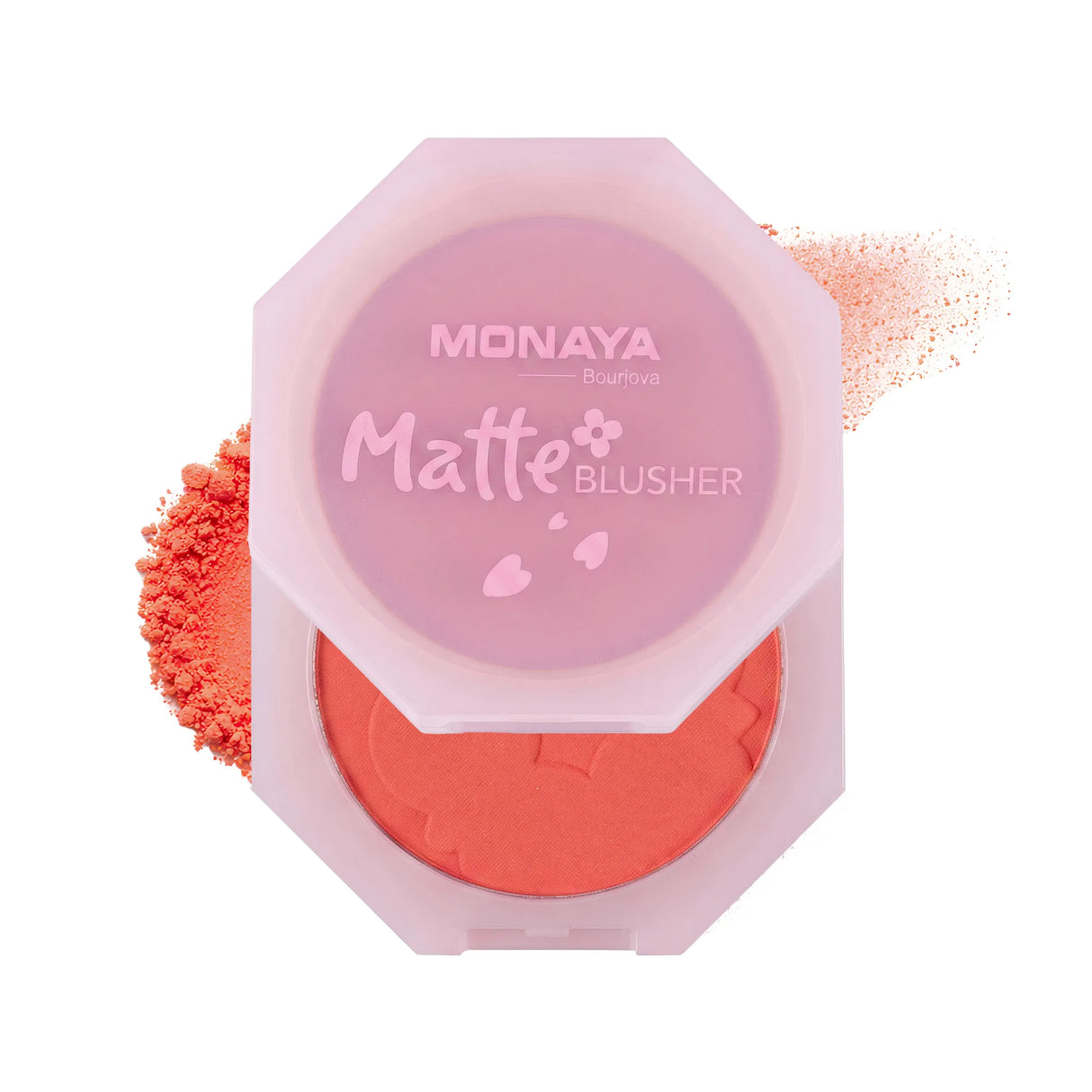 Matte Blusher – Face Blush Palette, Natural Matte Finish, Smooth Blendable Powder, Buildable Color, Long-Lasting, Vegan & Cruelty-Free - B010