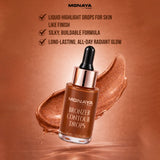 Bronzer Contour Drops – Liquid Face Contour for Sculpted & Sun-Kissed Look, Long-Lasting -  BHC003-C03