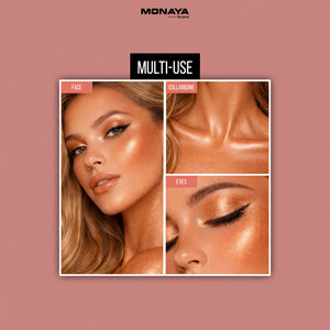 Bronzer Contour Drops – Liquid Face Contour for Sculpted & Sun-Kissed Look, Long-Lasting -  BHC003-C03