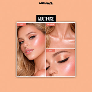 Glow Drops for Face and Body – Multi-Use Liquid Highlighter, Long-Lasting Glow - BHC003-H01