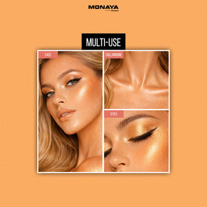 Highlight Drops for Face – Liquid Highlighter Makeup, Lightweight & Long-Lasting Finish – BHC003-H02