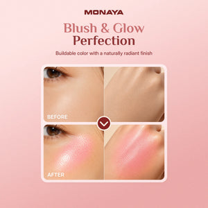 Glow, Blush & Highlight Drops for Face and Body – Liquid Glow Drops, Buildable Blush & Highlighter, Radiant Finish, Lightweight & Long-Lasting, Vegan & Cruelty-Free - BHC004-B02