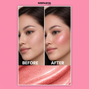 Glow, Blush & Highlight Drops for Face and Body – Liquid Glow Drops, Buildable Blush & Highlighter, Radiant Finish, Lightweight & Long-Lasting, Vegan & Cruelty-Free - BHC004-C03