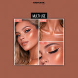 Bronzer Contour Drops – Liquid Bronzer & Contour for Face, Buildable Natural Sculpting, Lightweight Blendable Formula, Long-Lasting, Vegan & Cruelty-Free - BHC004-H02