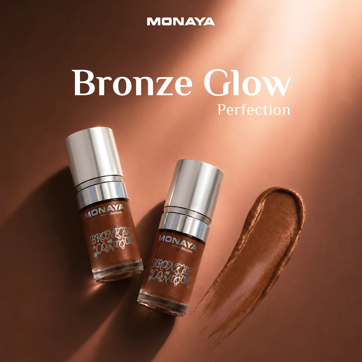 Glow Drops for Face and Body – Liquid Bronzing Glow Enhancer, Buildable Radiant Color, Lightweight Blendable Formula, Long-Lasting Luminous Finish, Vegan & Cruelty-Free - BHC004-C03