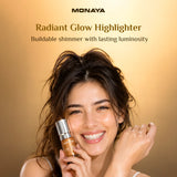 Liquid Highlighter – Radiant Glow Illuminator for Face, Buildable Shimmer Finish, Lightweight Blendable Formula, Long-Lasting Luminous Effect, Vegan & Cruelty-Free - BHC004-H02