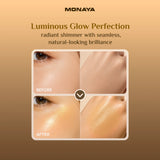 Liquid Highlighter – Radiant Glow Illuminator for Face, Buildable Shimmer Finish, Lightweight Blendable Formula, Long-Lasting Luminous Effect, Vegan & Cruelty-Free - BHC004-H02