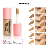 Monaya Bourjova Full Cover Concealer, 6 Shades, OSL-C002