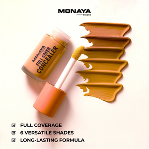 Full Cover Concealer, Moisturizing Formula, Long-Lasting - 6 Shades - C002