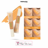 Full Cover Concealer  – High Coverage Concealer for Dark Circles & Imperfections, Long-Lasting, Lightweight - C004