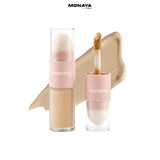 Full Cover Concealer – Long-Wear Matte Finish Liquid Concealer for Dark Circles & Blemishes – Waterproof, Crease-Proof & Vegan Formula - C005