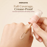 Full Cover Concealer – Long-Wear Matte Finish Liquid Concealer for Dark Circles & Blemishes – Waterproof, Crease-Proof & Vegan Formula - C005