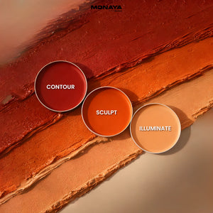 Full Coverage Concealer & Contour – High Coverage Cream Formula - 3 Shades - C007