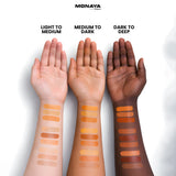 Full Coverage Concealer & Contour – High Coverage Cream Formula - 3 Shades - C007