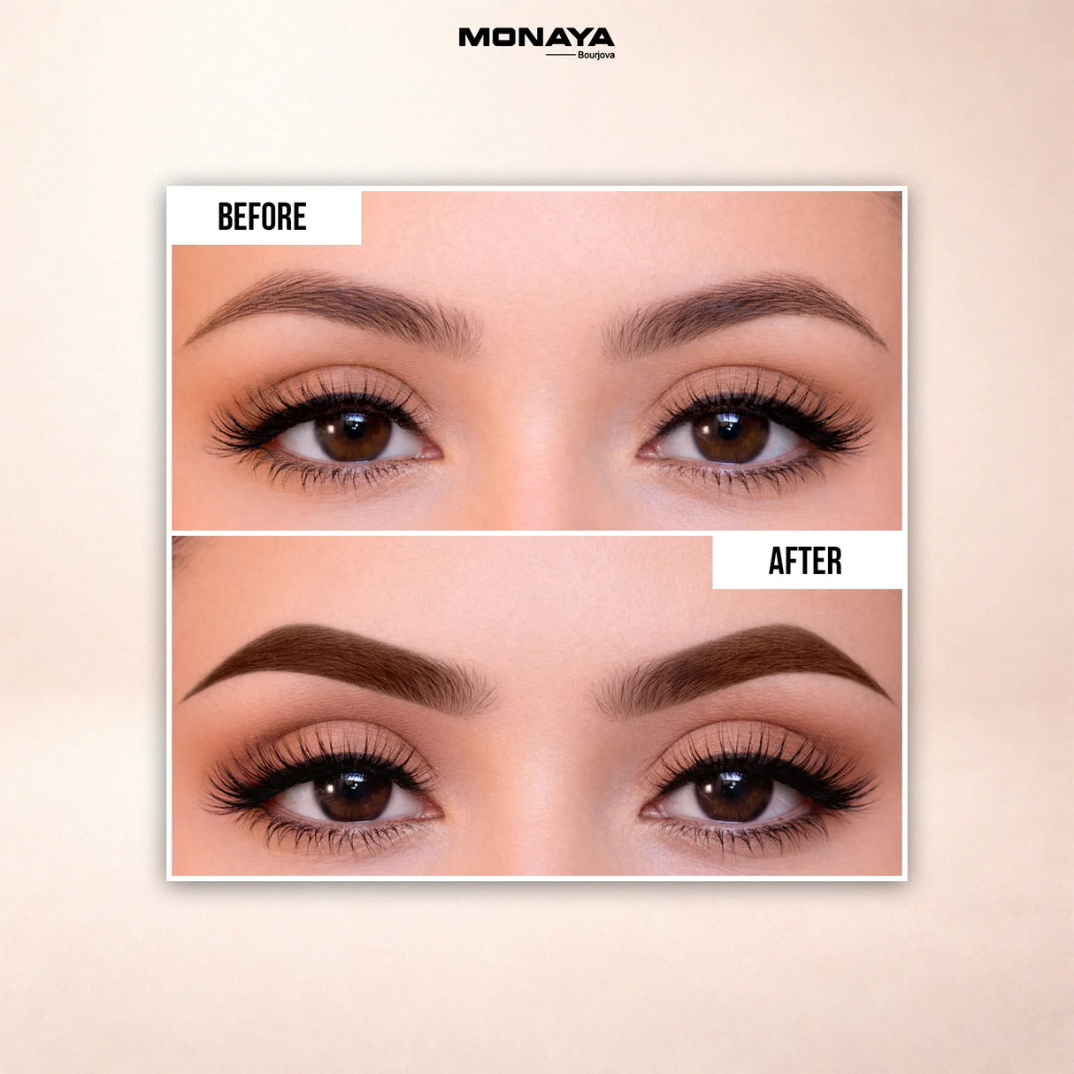 EYEBROW Pencil, Smudge-proof Chocolate Brown Eye Brow Pencil | Brow Pencil and Brush Combo | High Definition Waterproof  - E002