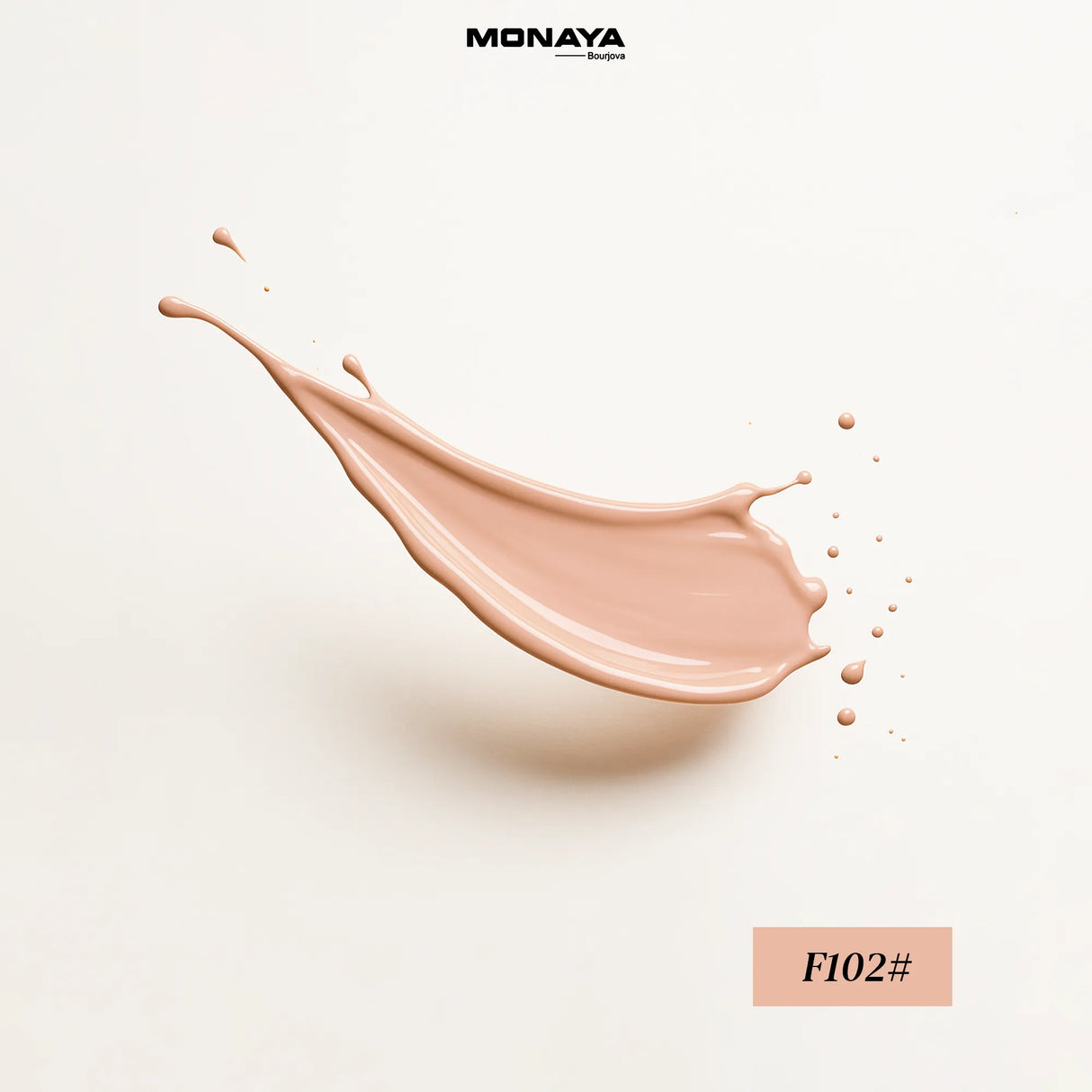 Perfect Matte Foundation, Oil-Free, Long-Lasting - 6 Shades - F001