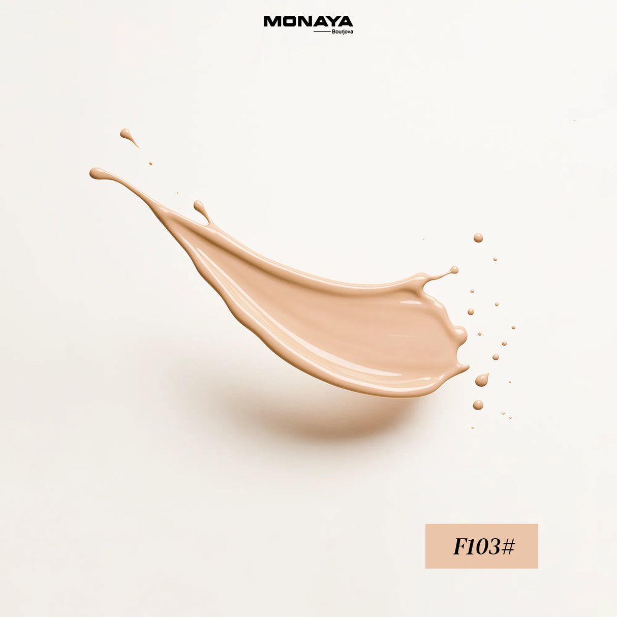 Perfect Matte Foundation, Oil-Free, Long-Lasting - 6 Shades - F001